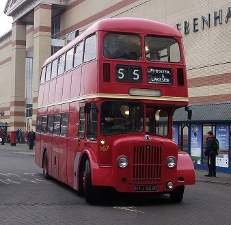 LU167 on X55, Lakeside