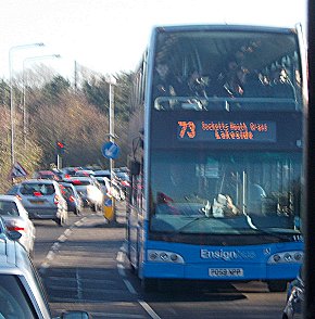 Ensign 115 on 73, Lakeside