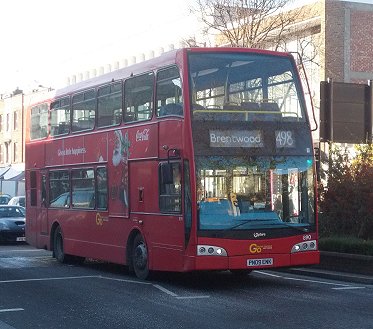 Blue Triangle 890 on 498, Brentwood