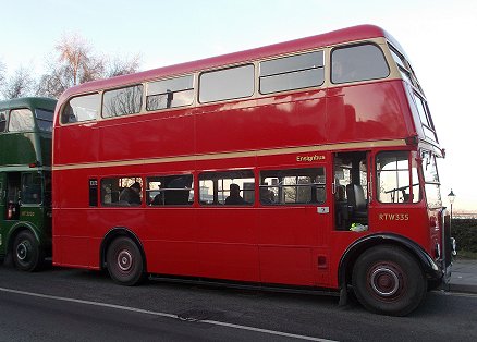 RTW335 on X55, Gravesend