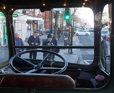 T499 cab interior, Brentwood