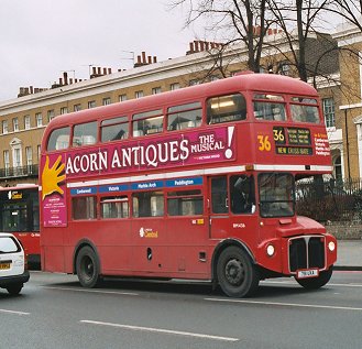 RM436 on 36 at New Cross Garage, January 2005