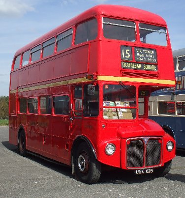at Cobham Museum Bus Gathering, Wisley Airfield, April 2010