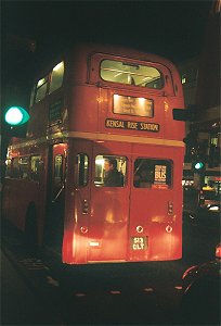 RMC1513 leaves Charing Cross on a final 6 to Kensal Rise Station