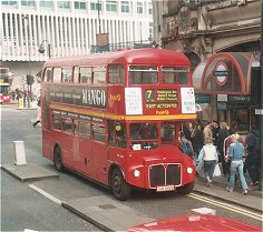 RML2442 at Oxford Circus.