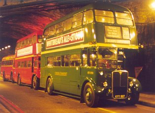 RT1700 under London Bridge Stn, December 2002