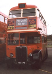 RT191 at Brooklands, April 98