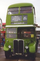 RT604 at Showbus, 1998