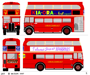 Pre-war RT, initial livery