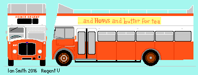 ex-Devon General Regent V sketch