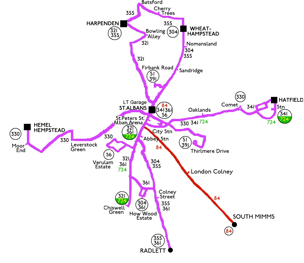system map