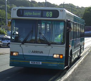 3167 on 69, Luton Station, Sept.2009