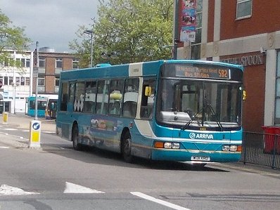ATS3303 on SB2, Stevenage Bus Stn