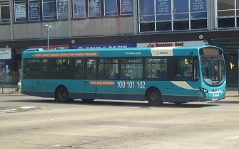 3888 at Stevenage Bus Station