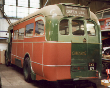 T448 at Cobham: rear