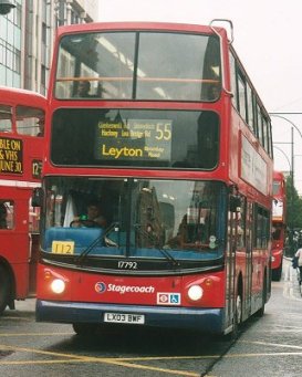 17792 on 550 to Leyton