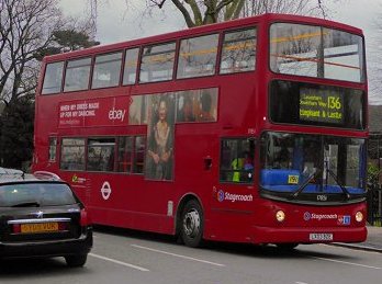 Catford's 17851 on 136, Grove Park, December 2015