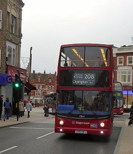 Bromley's 17864 on 208, December 2015