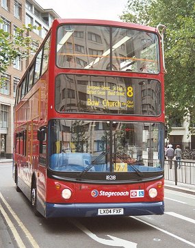 18218 on 8 to Bow Church