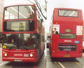 TAS200 on 30 to Marble Arch