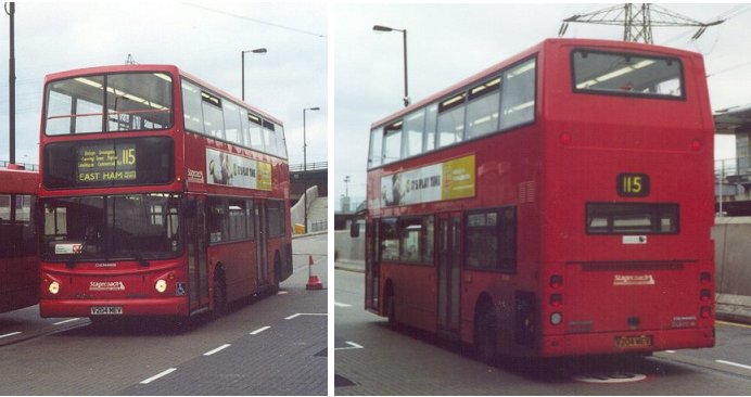 TA204 on 115 to East Ham