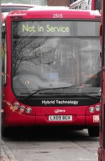 Temp 25115 off-duty, Catford Garage