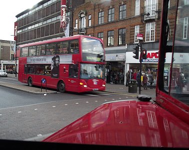 Omnidekka on 119, Bromley High street