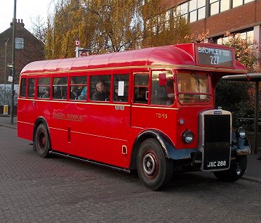 TD95 at Bromley North Stn
