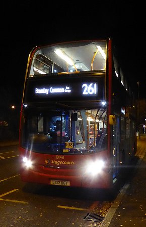 10148 on 261, Bromley Garage