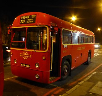 RF429 on 227, Bromley Garage