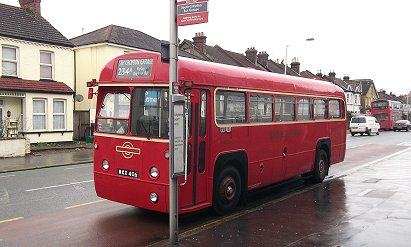RF429 at South Croydon Garage southbound stop