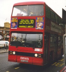 T326 at Kings Cross, front