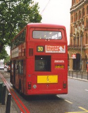T369 at Kings cross, rear