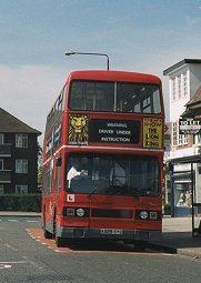 T928 in Mottingham, training, 29th April 2002