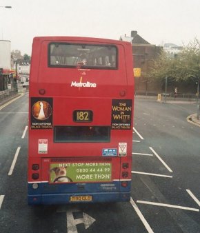 TA 90 on 32 to Kilburn Park, September 2010