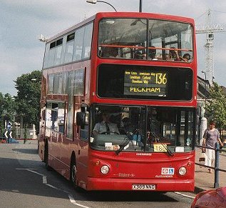 TA323 on 136 to Peckham