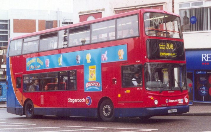 TA348 on 208 to Lewisham