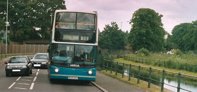 5445 on 311 to Enfield Town