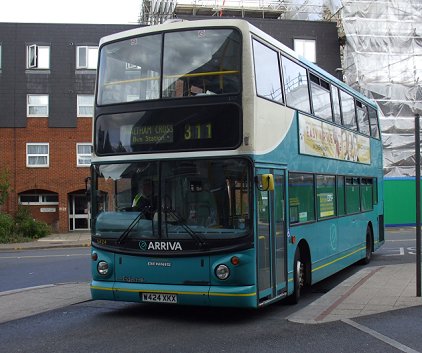 5424f on 311, Hertford Bus Stn, 