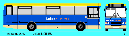 Volvo B10M-56 Derwent sketch