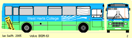 Volvo B58-61 EL2000 sketch