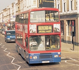 AV11 on route 4, October 2005