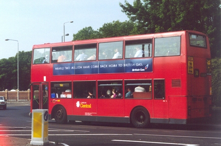 AV5 in Rotherhithe, June 2001