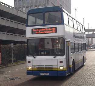 G643BPH at Harlow on TGM Essex' service 10, February 2013