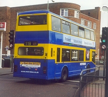 856 at Bromley North Stn, March 2000