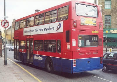 V205 on 271, Highgate, February 2001