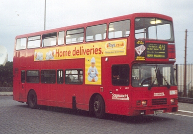 VA77 on 473 at North Woolwich, October 2000