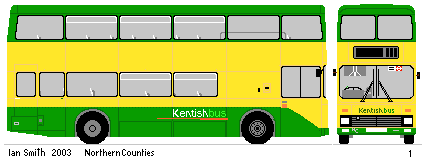 Kentish Bus Volvo drawing