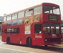 VN108 on 75 at Lewisham Bus Stn, March 2000