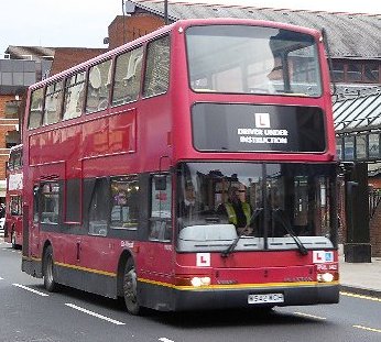 PVL142 on training duties in Bromley